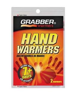 WARMER HAND HOT-GRIP 8 HOUR 2/PK (PK) - Hand Warmers